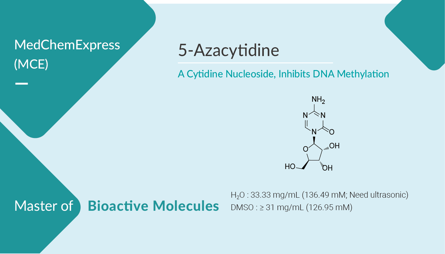 5 Azacytidine 03 - 5-Azacytidine, a Nucleoside Analogue of Cytidine, Inhibits DNA Methylation