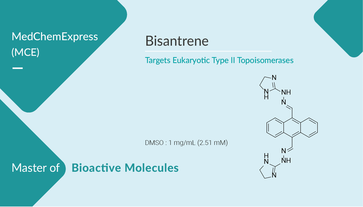 Bisantrene an Antitumor Drug 2022 0507 - Bisantrene, an Antitumor Drug, Targets Eukaryotic Type II Topoisomerases