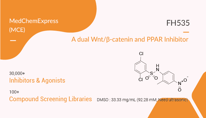 FH535 is a Potent Inhibitor of Wnt β catenin and PPAR 2022 0403 - FH535 is a Potent Inhibitor of Wnt/β-catenin and PPAR