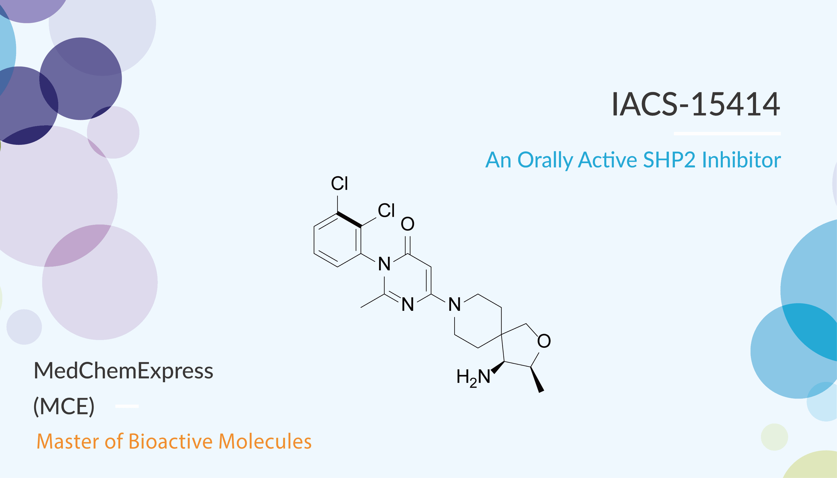 IACS 15414 is an Orally Active SHP2 Inhibitor 2022 01 31 - IACS-15414 is an Orally Active SHP2 Inhibitor