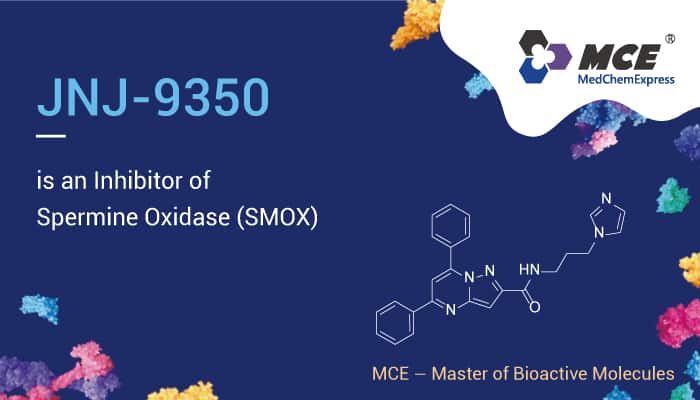 JNJ 9350 is An Inhibitor of SMOX 2022 1111 - JNJ-9350 is an inhibitor of Spermine Oxidase (SMOX)