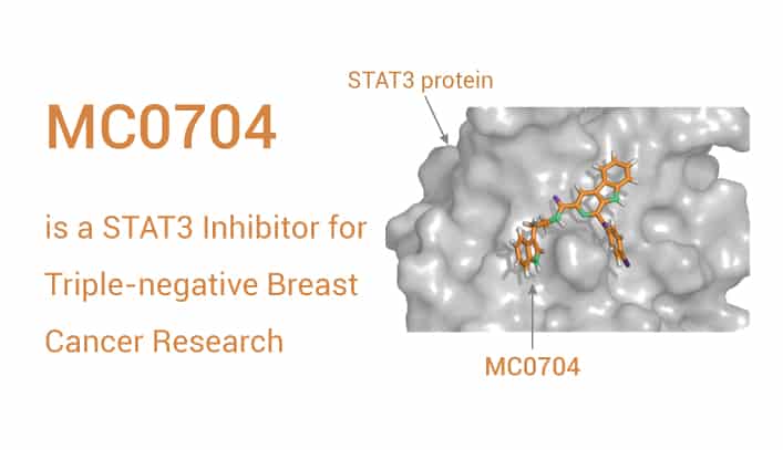 MC0704 - MC0704 is a STAT3 Inhibitor for Triple-negative Breast Cancer Research
