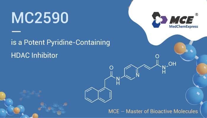 MC2590 is A HDAC Inhibitor 2023 0207 - MC2590, a Potent HDAC Inhibitor, inhibits HDAC1-3, -6, -8, and -10