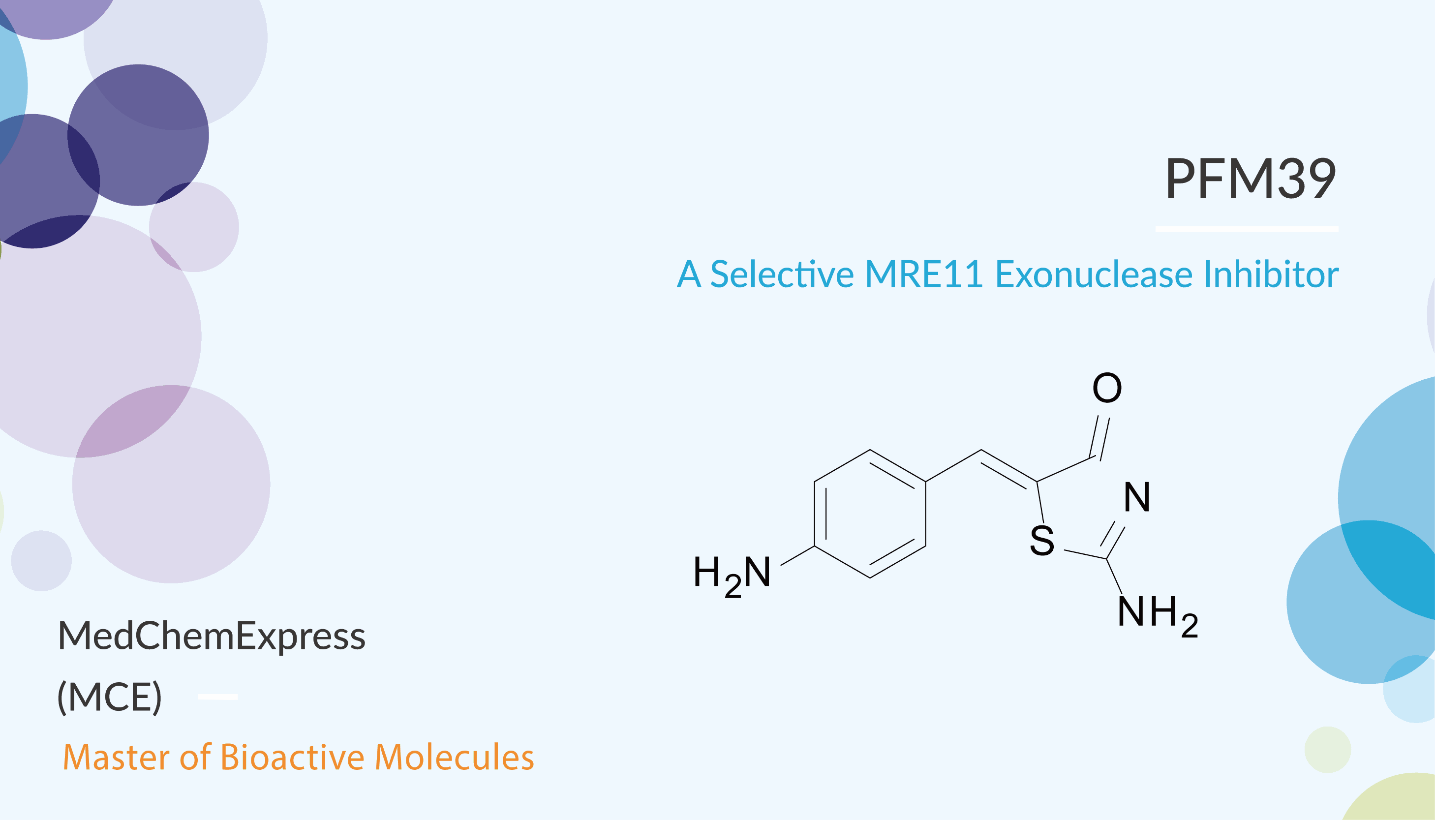 PFM39 is a Selective MRE11 Exonuclease Inhibitor 2022 02 10 画板 1 - PFM39 is a Selective MRE11 Exonuclease Inhibitor