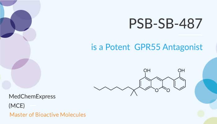 PSB SB 487 20220721 - PSB-SB-487 is a Potent  GPR55 Antagonist