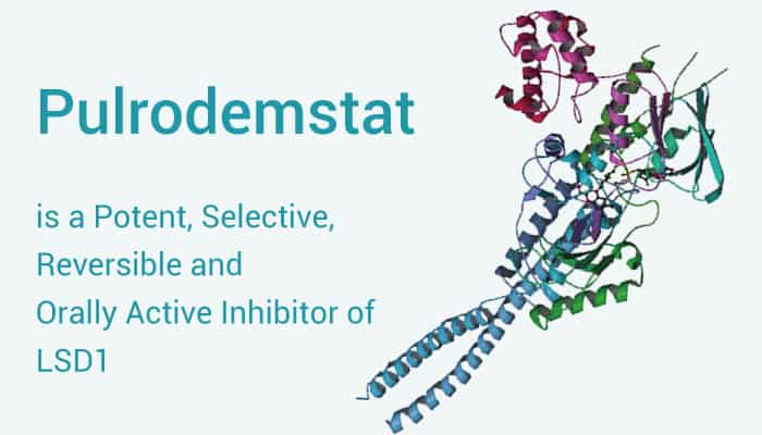 Pulrodemstat - Pulrodemstat is a Potent, Selective, Reversible and Orally Active Inhibitor of LSD1