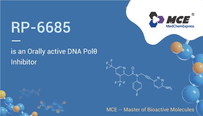 RP 6685 is An DNA POL Inhibitor 2022 1028 - RP-6685 is an Orally Active DNA Polθ Inhibitor